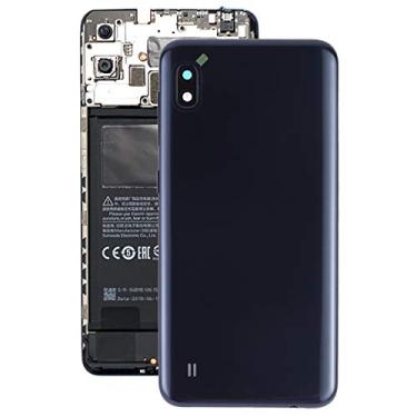 Imagem de HUANGYUNCHAO Acessórios telefônicos Tampa traseira da bateria com lente da câmera e chaves laterais para galáxia A10 SM-A105F / DS, SM-A105G / DS Substituição do telefone celular