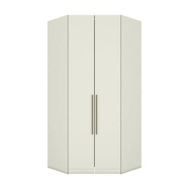 Imagem de Guarda Roupa Canto Closet Modulado 2 Portas 3 Gavetas Seletto Henn Areia HP