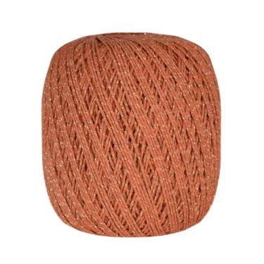 Imagem de Barbante Brilho Ouro Nº 6 406m 400g Telha 710 Euroroma