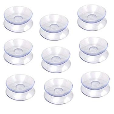 Imagem de Ventosas duplas laterais para mesa de vidro, para evitar que a mesa de vidro deslize, amortecedores de mesa de vidro, espaçadores de mesa de vidro, ventosas para pendurar janelas. 12 unidades.