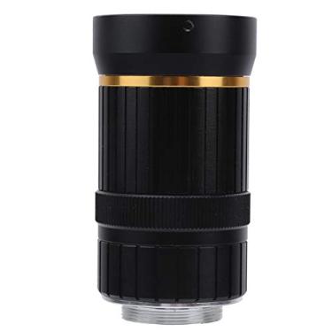 Imagem de Lente de microscópio, lente de microscópio de zoom de montagem 1/2 C fácil de instalar com foco variável para microscópio industrial para câmeras microscópio