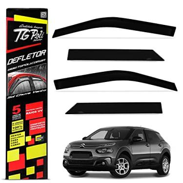 Imagem de Calha de Chuva C4 Cactus 2019 a 2022 Inteiriça Acrílico Fumê Tgpoli