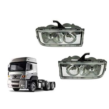 Imagem de PAR FAROL PRINCIPAL MB AXOR LD LE