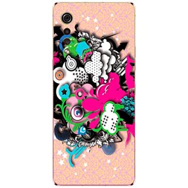 Imagem de Capa Adesivo Skin104 Verso Para LG Velvet Lm-g900n