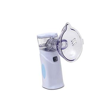 Imagem de Medicate Inalador Rede Vibratória Mesh Colors Azul Md4400Azc Azul E Branco