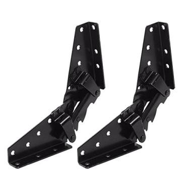 Imagem de Serenable Sofá-cama de 2 Unidades, Mecanismo de ângulo Ajustável, Hardware de Dobradiça Preto