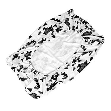 Imagem de Xiuganpo Capa para trocador de mesa lavável, Ursinho pequeno, Poliéster com camada de PVC à prova d'água, para bebê e infantil