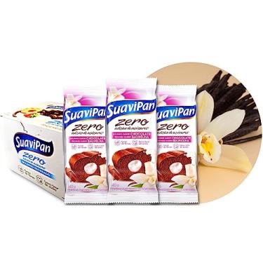 Imagem de BOLINHO ZERO CHOCOLATE C/ BAUNILHA 40g / DISPLAY C/ 12 UNID.