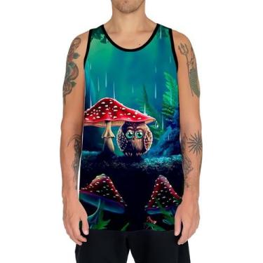 Imagem de Camiseta Regata Tshirt Natureza Cogumelos Psicodélica Hd 12 - Enjoy Sh