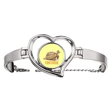 Imagem de N/A N/A Pulseira Corno Hard Land tartaruga Pulseira Coração Joia Fio Pulseira, medium, metal