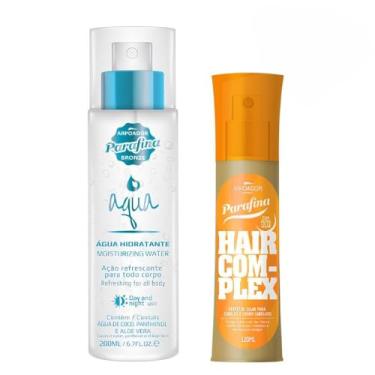 Imagem de Kit Parafina Bronze Hair Complex + Aqua Hidratante Corpo