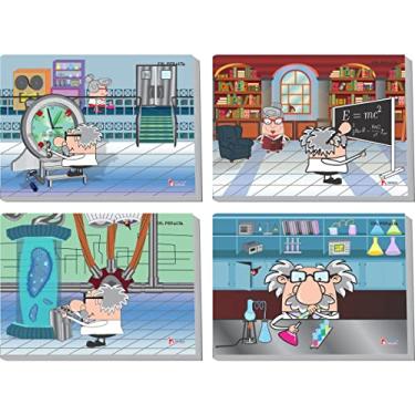 Imagem de Caderno Caligrafia Capa Dura Decorado 96F 1/4 Broch.Horiz. Pacote Com 05-100200