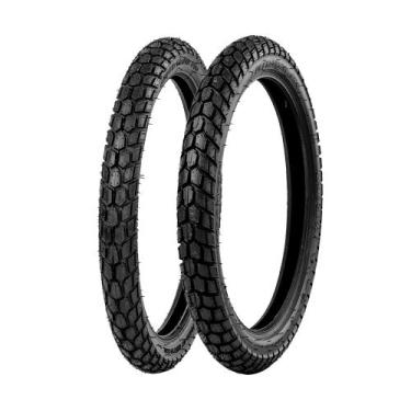 Imagem de Jogo Pneus de Moto Maggion ST6 60/100-17 33L + 80/100-14 49L TT, 5 ano
