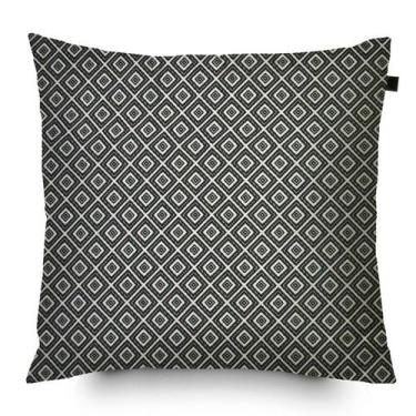 Imagem de Almofada Jacquard Geo 40x40cm Preto/Branco - FASTLAR