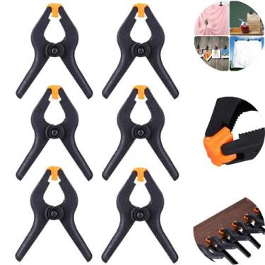 Imagem de Garra Pinça Presilha Grampo Pregador Fundo Infinito 6 Unids - PDIMPORT