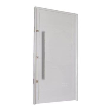 Imagem de Porta de Giro Lambri em Alumínio 215 x 104 x 6 cm com Puxador Direita 