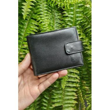 Imagem de Carteira Meanwood Masculina em Couro - Leeds, Preto