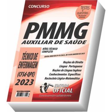 Imagem de Apostila PM-MG - Técnico de Enfermagem - CURSO OFICIAL