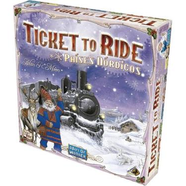 Imagem de Jogo Ticket To Ride: Países Nórdicos - Galápagos