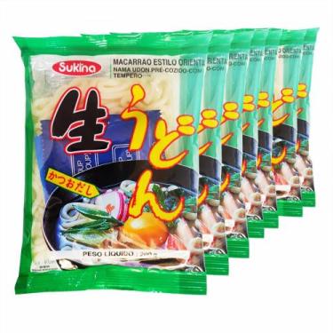 Imagem de Macarrão Udon Pré Cozido Com Tempero 200g (Kit com 7) Sukina