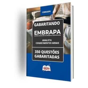 Imagem de Caderno Embrapa - Analista - Conhecimentos Gerais - 350 Questões gabar