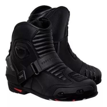 Imagem de Bota Moto Cano Curto X11 Race Sport Motoqueiro Motociclista, 42