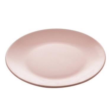 Imagem de Prato Raso de Cerâmica Cronus Rosa 27cm - Lyor