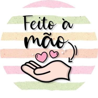 Imagem de 50 Adesivos Personalizados 4x4 Com Recorte Confeitaria Doces 01 - Cane