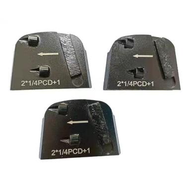 Imagem de Generic Disco Trapezoidal Pcd Para Remoção De Mástiques De Concreto, Cola, Revestimento De Tinta Para Moagem De Lavina, Preto