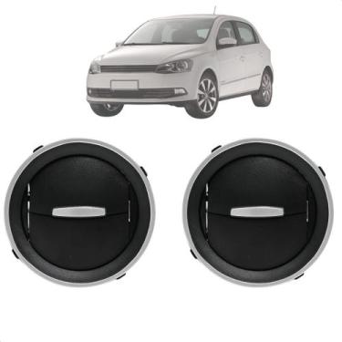 Imagem de Kit 2 Saída Difusor Ar Gol Voyage Saveiro G5 G6 2012 2013 A 2015 - Nat