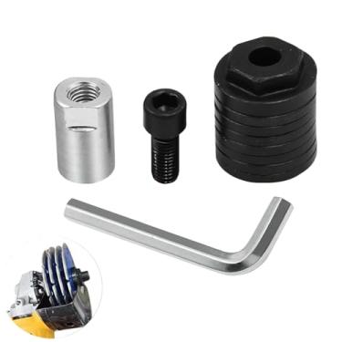 Imagem de Conjunto de conversor de garger ângulo, adaptadores de conversor de griger de ângulo | Conversão Kit de ferramentas de refrigerante de ângulo da cabeça | Peças de reposição, acessórios para máquinas d