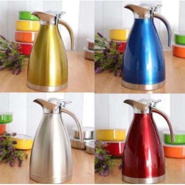 Imagem de Jarra de café Luxuosa térmica de aço inoxidável de 2,0l - Gm Hair