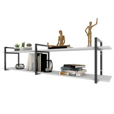 Imagem de Prateleira industrial moveis escritorio quarto estante infantil planta