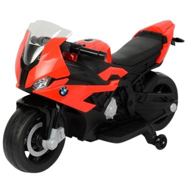 Imagem de Mini Moto Elétrica Infantil Bateria 12V Bmw S1000rr Som Farol Led Importway Bw365 Licenciada