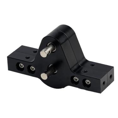 Imagem de CNC Aluminum D90 RC Transfer Case/90 Degree Gearbox for 1/10 RC Car Crawler Defender 90 TF2 Axial SCX10 Chassis Upgrade Parts(Black)