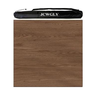 Imagem de Tapete De Veludo Macio De Cristal Para Mesas, Toalha De Mesa Antiderrapante Com Redução De Ruído Para Jogos De Cartas De Pôquer, Tabuleiro De Xadrez E Peças De Mah Jong, Com Bolsa De Transporte(Brown,