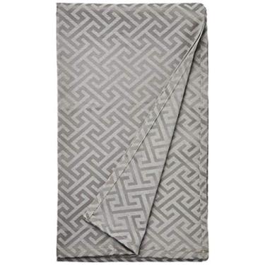 Imagem de Manta para Sofá Jacquard Savage Trace, 1,35x1,8 m, Branyl, 51.41% Algodão e 48.59% Poliéster, Fendi