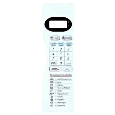 Imagem de Membrana teclado Para Microondas Panasonic Nns 42 Piccolo Curva Branca
