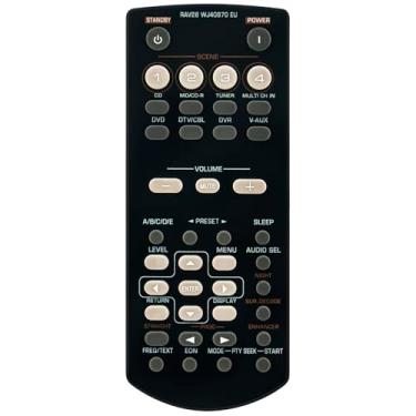 Imagem de Controle remoto de substituição RAV28 WJ40970EU aplicável para receptor AV Yamaha RAV34 WN4668E RX-V363 RX-V361 RX-V365 HTR-6130 HTR-6030 HTR-6130BL HTR-6030BL RX-V3611 BL RX-V 365BL RX-V363BL