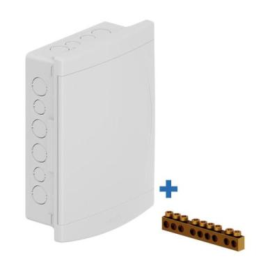 Imagem de Quadro Distribuição Embutir 12/16 Disjuntor - Tigre