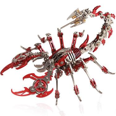 Imagem de Puzzles de metal 3D  Kits de modelos YUEZUDPO Scorpion para adultos