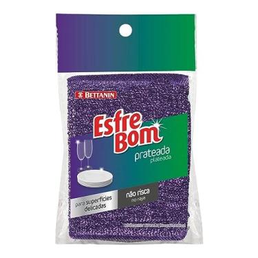 Imagem de EsfreBom - Esponja Prateada Unitária, Cor Sortida, Bettanin