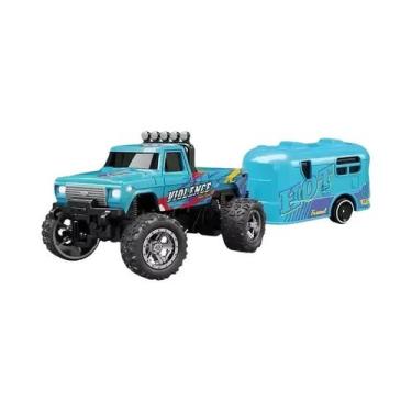 Imagem de Mini Carro Off-road Com Controle Remoto Em Escala 1:64 Para Crianças C