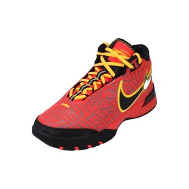 Imagem de Tênis de basquete Lebron NXXT Genisus (HF0712-600, carmesim brilhante/preto/relógio de sol/laranja laser), Crimson brilhante/preto/relógio de sol/laranja laser, 36