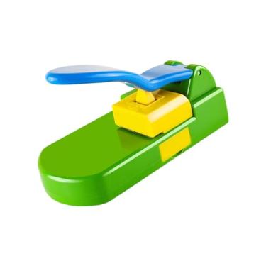 Imagem de Fancyes Máquina de Fazer Quebra-cabeças, Máquina de Fazer Quebra-cabeças, Máquina de Cortar Papel de Brinquedo com Criativo para Crianças, Máquina de C, Verde