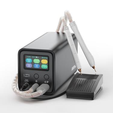 Imagem de AWithZ Soldador A Ponto De Bateria De Capacitor, Soldador A Ponto Uf20B 10,5 Kw, 3 Em 1 Automático E Manual E Pedal, Equipamento De Soldagem De Três Modos Para Construção De Pacote De Bateria De Lít