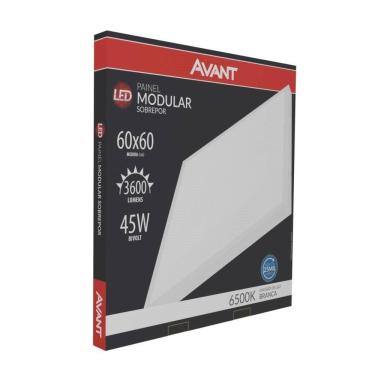 Imagem de Plafon Painel Led Modular Avant 60X60 Quadrado Sobrepor 45W 6,5K