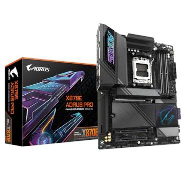 Imagem de Placa Mãe Gigabyte X870E AORUS PRO WIFI 7 (AM5/4xDDR5/HDMI/DP/M.2/USB 4)