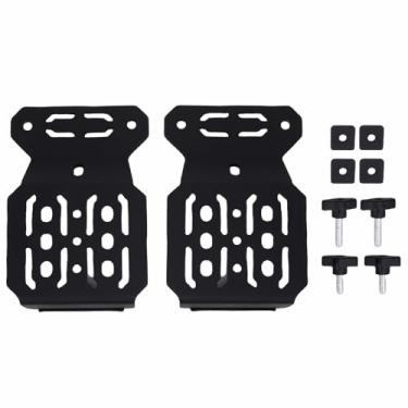 Imagem de Diydeg Suportes de montagem de trilhos de caçamba para, acessório modular para trilhos de caçamba de caminhão, sistemas de trilhos de caçamba para pás, tábuas de recuperação