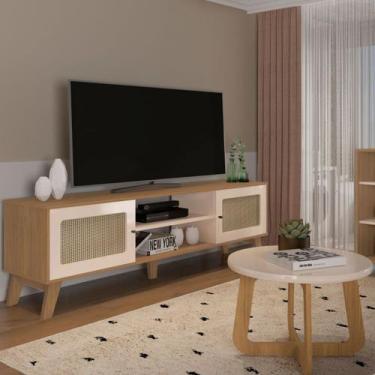 Imagem de Sala de Estar Completa para TV até 75 Polegadas Charlotte 2 Portas Car